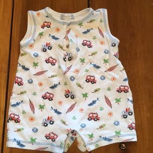 Sleeveless romper